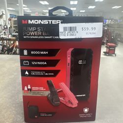 Monster 600A Jump Starter In Box 