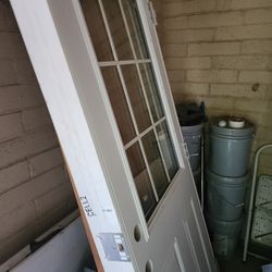 New 32x80 exterior door