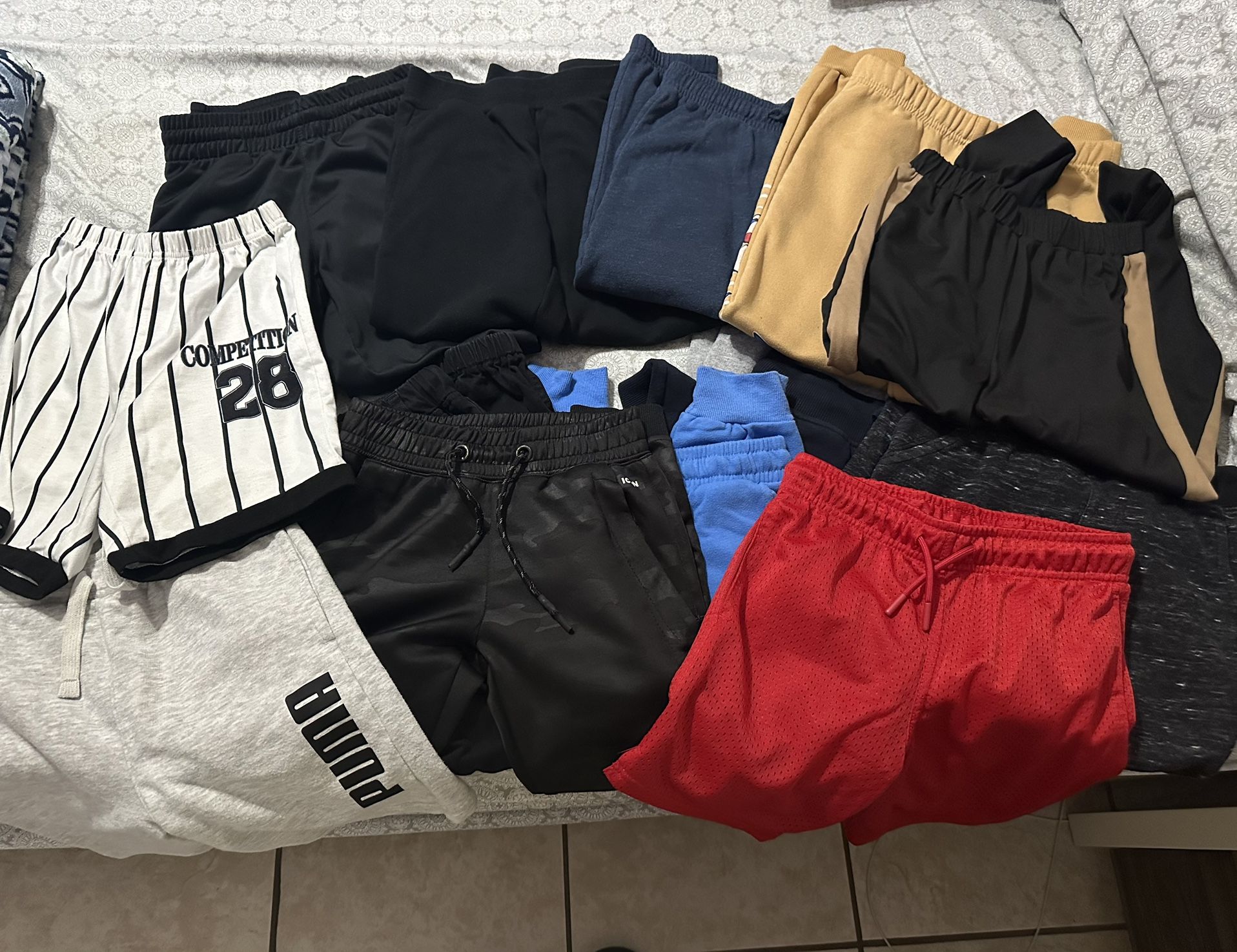 Boys Joggers and shorts Size 7/8