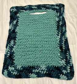 Crocheted Car Seat/Stroller Blanket/Poncho