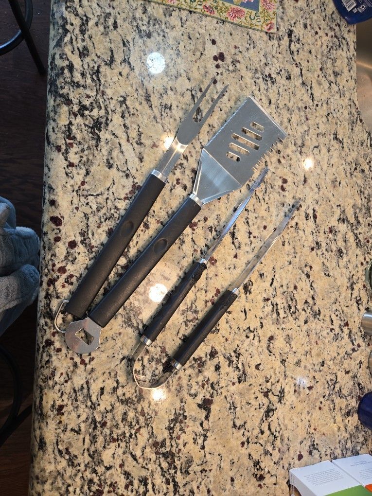 BBQ Tool Set (3 Pieces)