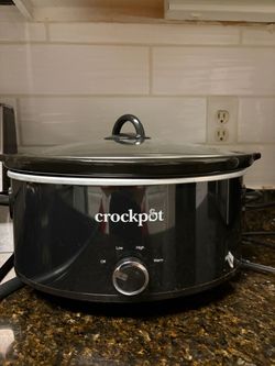 Crockpot Slow Cooker Black