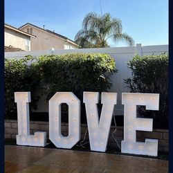 Marquee Letters And Numbers