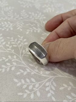 REDUCED:  Authentic David Yurman Men’s Ring With Meteorite 