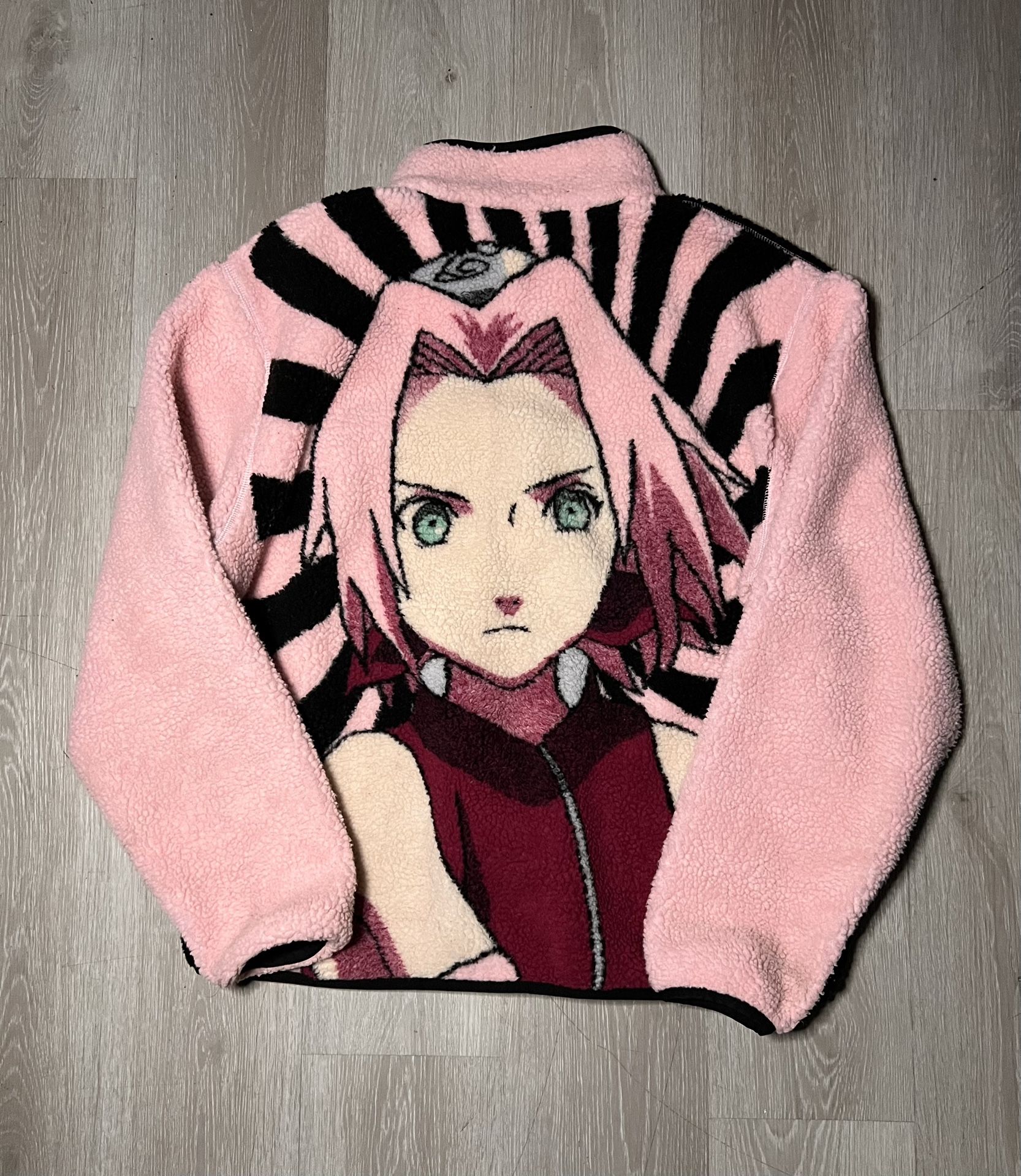 Hypland x Naruto Shippuden Sakura Sherpa Jacket