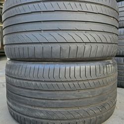 (2) 325 35 22 Continental Tires 