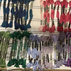 91 Assorted Embroidery Floss 