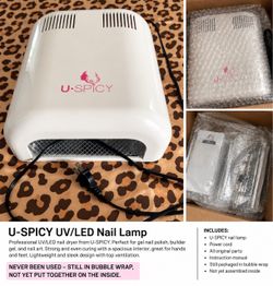 U-SPICY UV/LED Nail Lamp