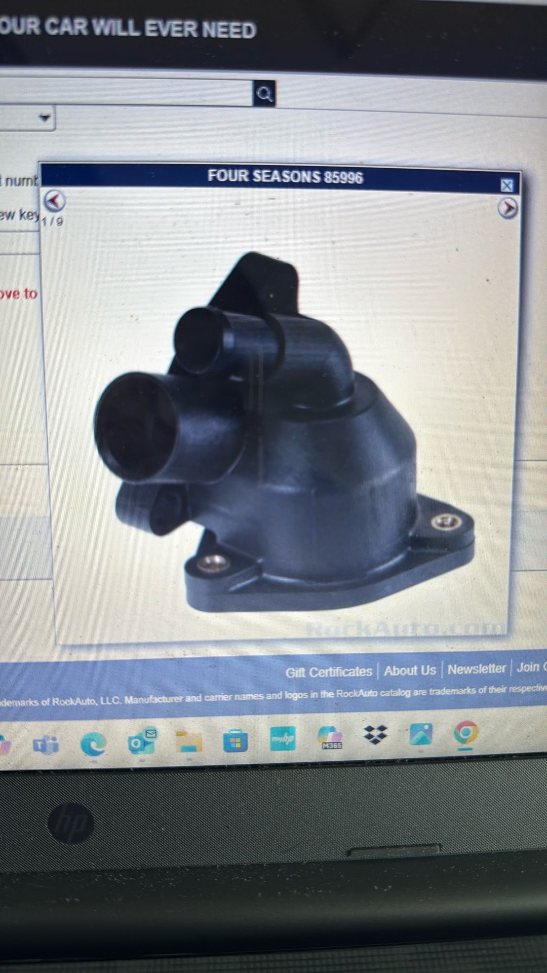 Thermostat Housing/ Water Outlet