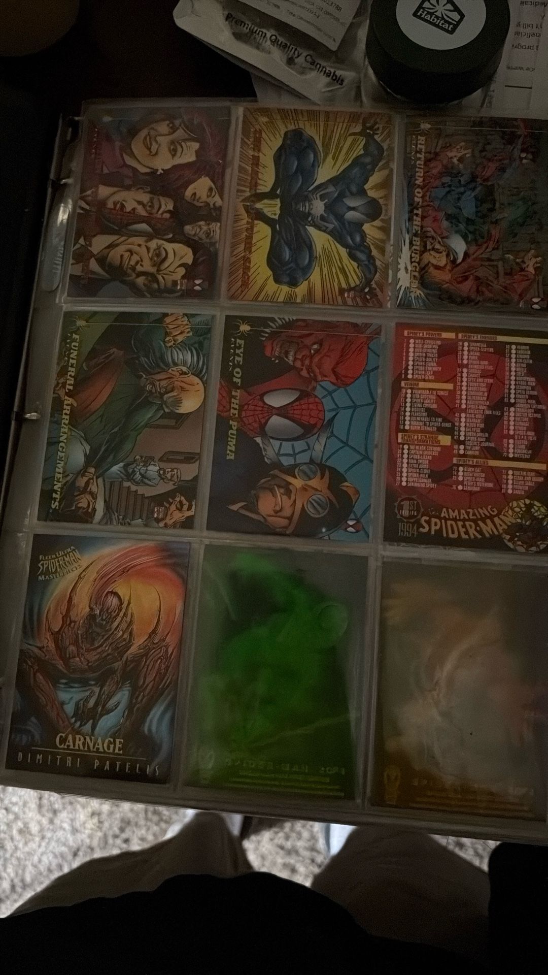 Marvel Amazing Spider man 1994 fleer