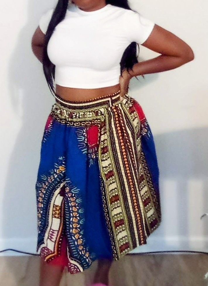 Printed Skirt