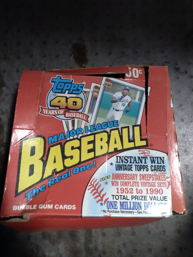 Baseball Cards 40th ANNIVERSARY Topps, UPPER Deck