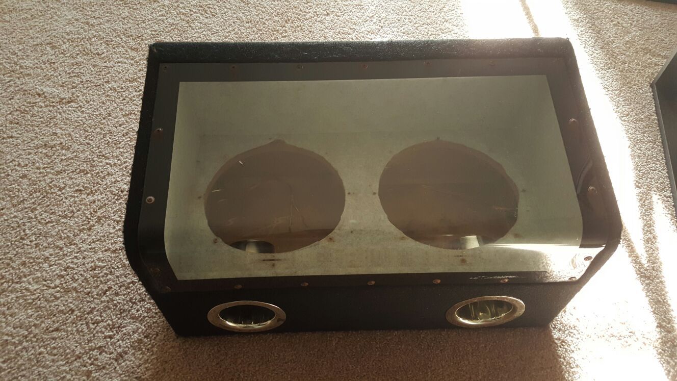 10" Audio Glass Subwoofer Box