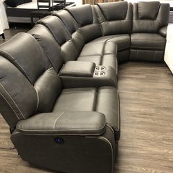 Brand New Leather recliner Sofa Sectional 