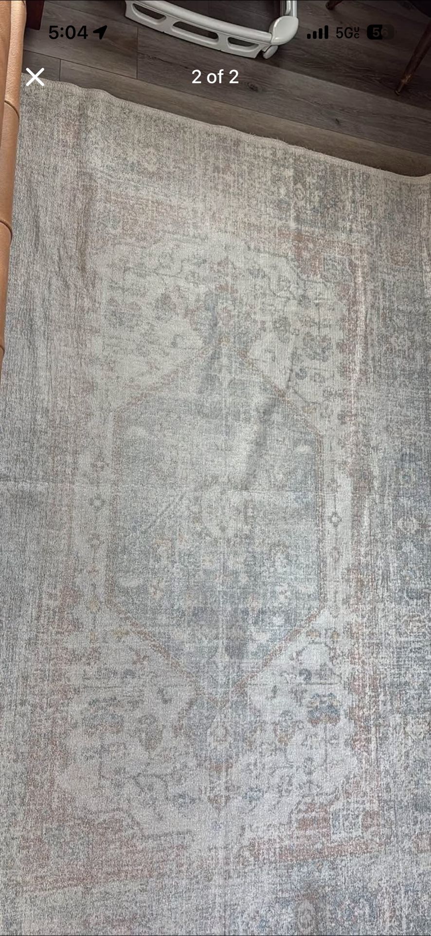Ruggable Area Rug 5x8