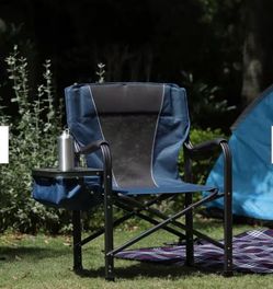 new campaign chair with cup holder