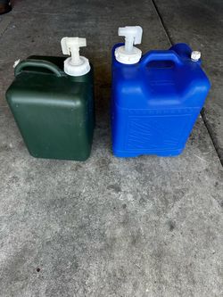 UTILITY JUGS FOR 10 and 15 dollars each
