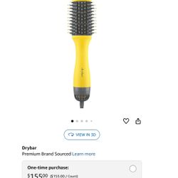 BRAND NEW IN BOX Drybar The Double Shot Oval Blow Dryer Brush | Brush and Blow Dryer in One, Lightweight Blowout Brush for Long Hair and Volume with 3