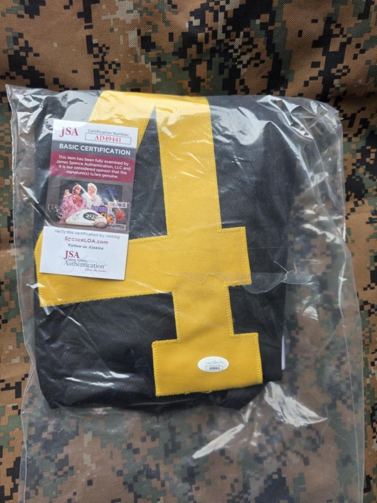 Steelers autographed Jersey