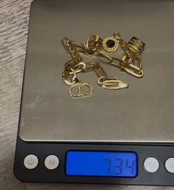 18k Real Gold Bracelet 