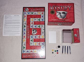 Vintage 1997 Mystify Board Game By Game Development Group