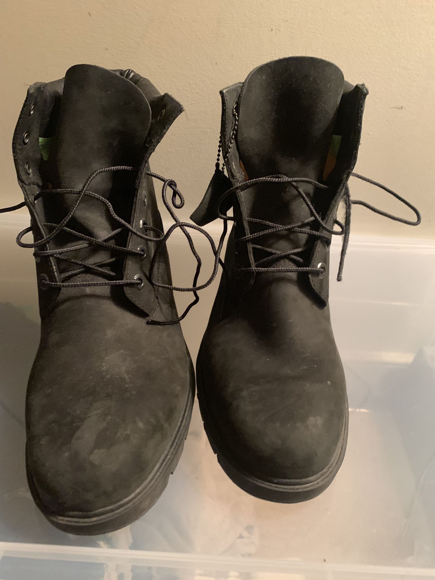 Black Timberland Boots 11.5