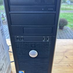 Computer Set Up With Brand New Dell Monitor 