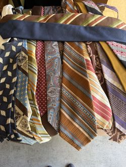 Tons of Men’s Ties From All Eras 