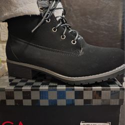 Women's Black Ankle Boots