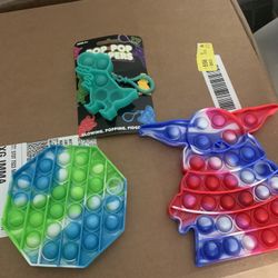 Kids pop it 3 pc set new  