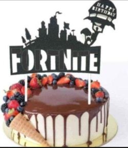 Fortnite Cake Topper