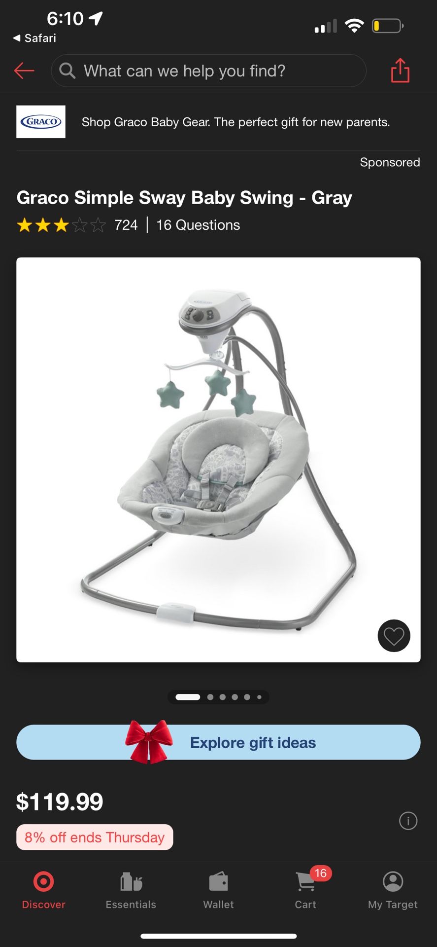 Graco Swing