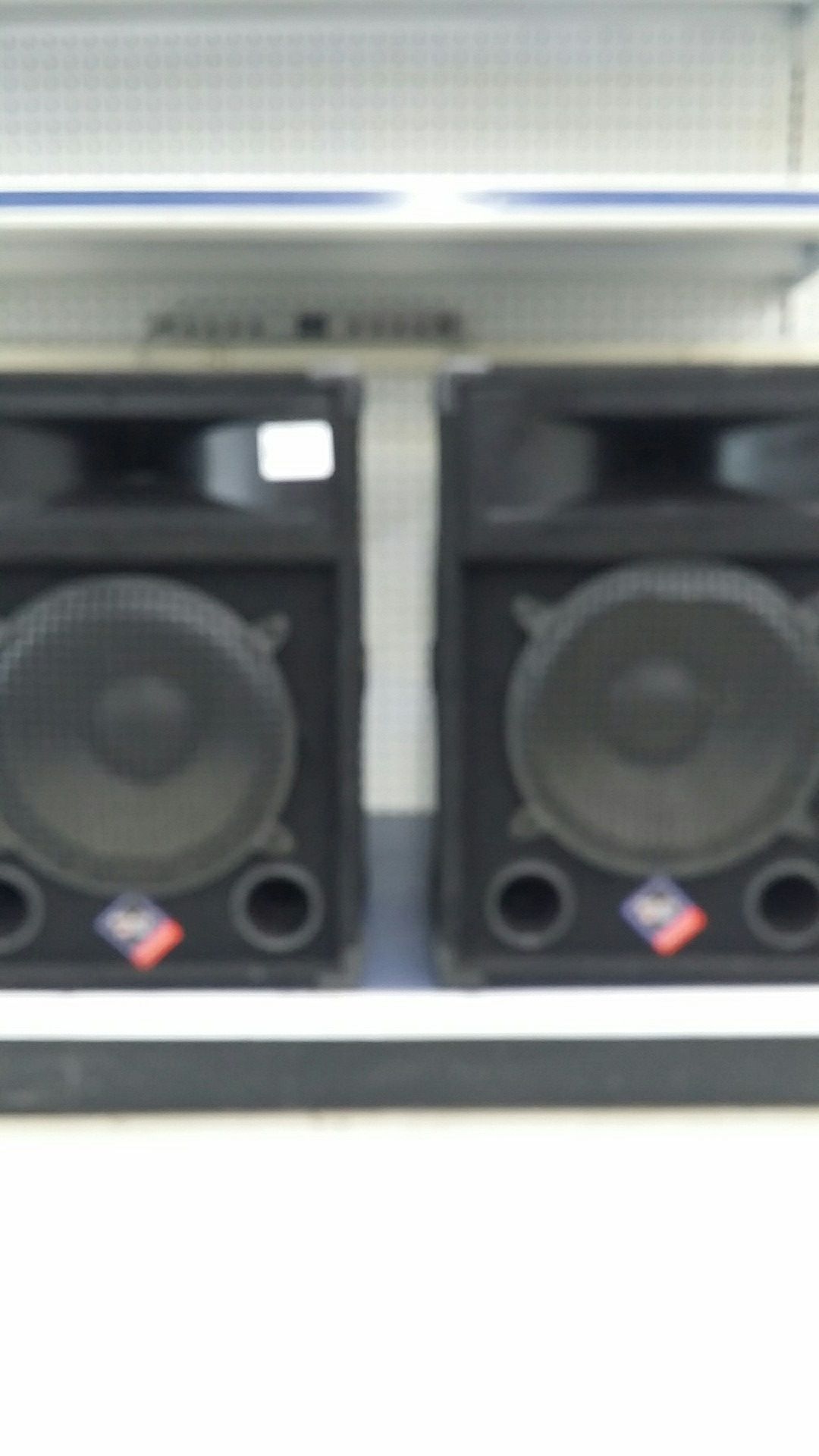 PA speakers