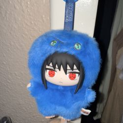 Naruto Shippuden – Sasuke Plush Keychain (Blue Edition)