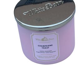 Bath & Body Works White Barn Champagne Toast 3-Wick Candle.
