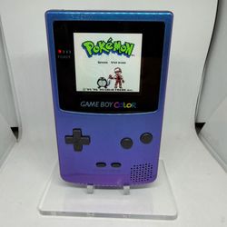 Nintendo Gameboy Color IPS Console Backlit LCD Screen GBC Game Boy Metalic Blue