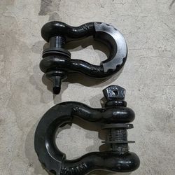 D-ring Shackles 3/4"