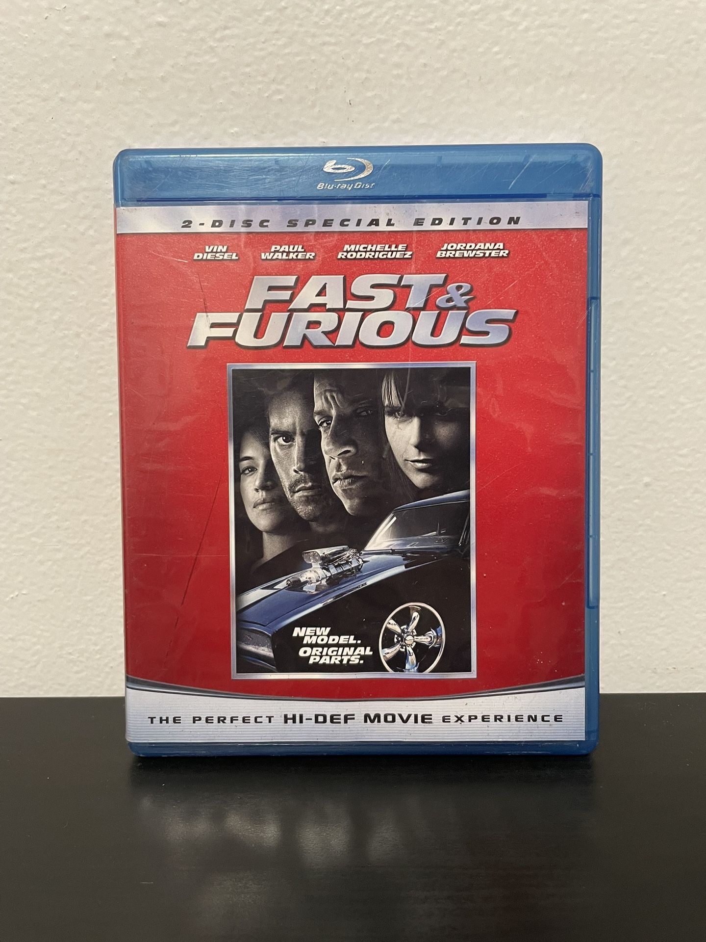 Fast & Furious Blu-Ray 2 Disc Special Edition Original Movie Paul Walker 2009