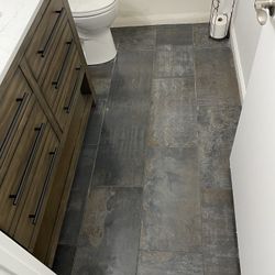 Tile/vinyl Flooring And Walls