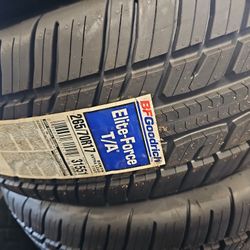New Set Of Tires 265 70 17 Bfg Ht 