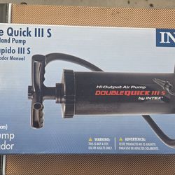 High Output Hand Pump 14" Black