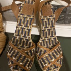 New Tory Burch Sz 11 Wedges $50