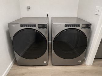 Whirlpool Front-Load Washer & Electric Dryer Set