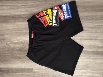 Thrasher Supreme Sweat Shorts Size Large