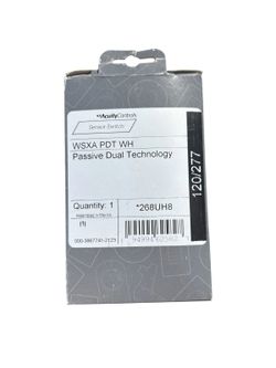 NEW Sensor Switch WSXA MWO PDT D WH Occupancy Control Dimming Passive Acuity