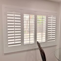 Window Shutters (FREE ESTIMATES & SAME DAY PRICING)- Wood, Plantation, Custom, Interior, Treatments, Coverings. Persianas de Madera. Se Habla Espanol.