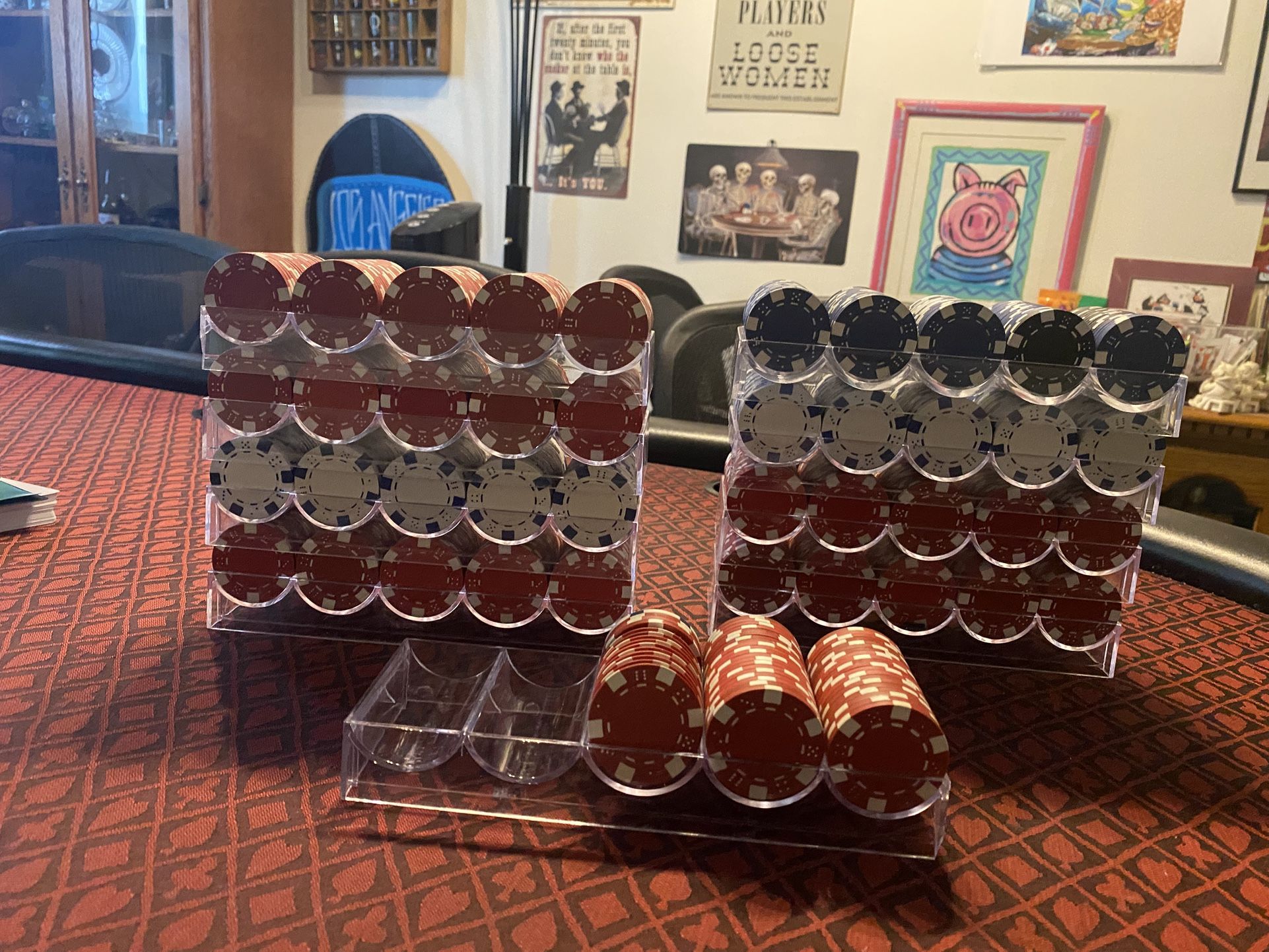 Poker Chips 850 Pieces