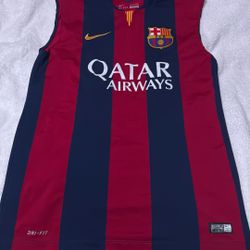 Nike Barcelona NEYMAR Sleeveless Jersey MEDIUM