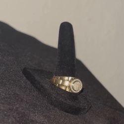 Diamond Rolex Band Ring 