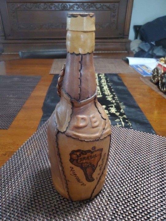 Leather Wrapped Rio De Janeiro Bottle
